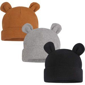 Baby Newborn Cotton Hat Baby Boys Beanie 0-6Months Infant Girls Hospital Hats